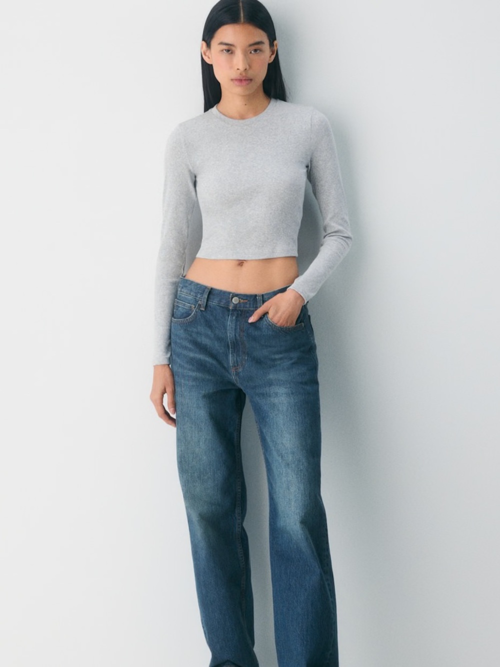 NWT Aritzia HomeStretch™ Rib Crew Waist Longsleeve